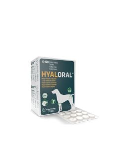 Hyaloral articulaciones perros y gatos 120 comprimidos