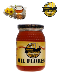 Miel de mil flores natural tarro 1 kg