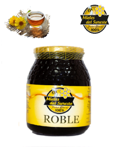 Miel de roble natural tarro 1 kg