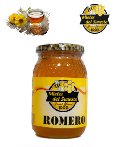 Miel de romero natural tarro 1 kg